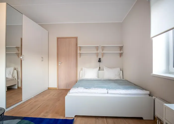 公寓 Spacious Mustamaee - Free Parking